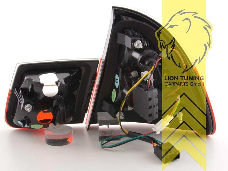 LT Pair Rear Lights Tail Lamps BMW E46 99-05 Touring + Facelift 3-Series red LHD