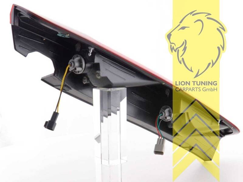 LT Pair LED Lightbar Rear lights Ford Focus 2 hatchback DA 04-08 white LHD