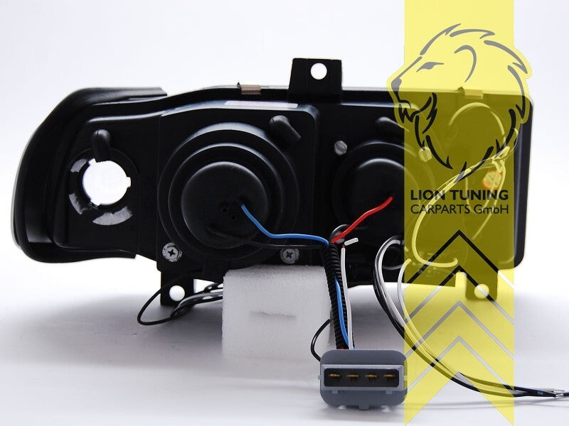 LT LED DRL Lightbar Halo Ring Headlights Seat Ibiza 6K 93-99 Cordoba chrome LHD