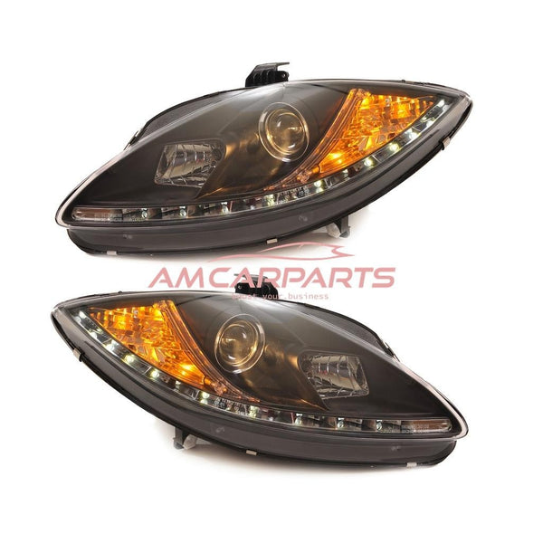 LT Pair LED DRL Lightbar Headlights SEAT ALTEA 5P1 LEON 1P1 TOLEDO 3  5P2 LHD