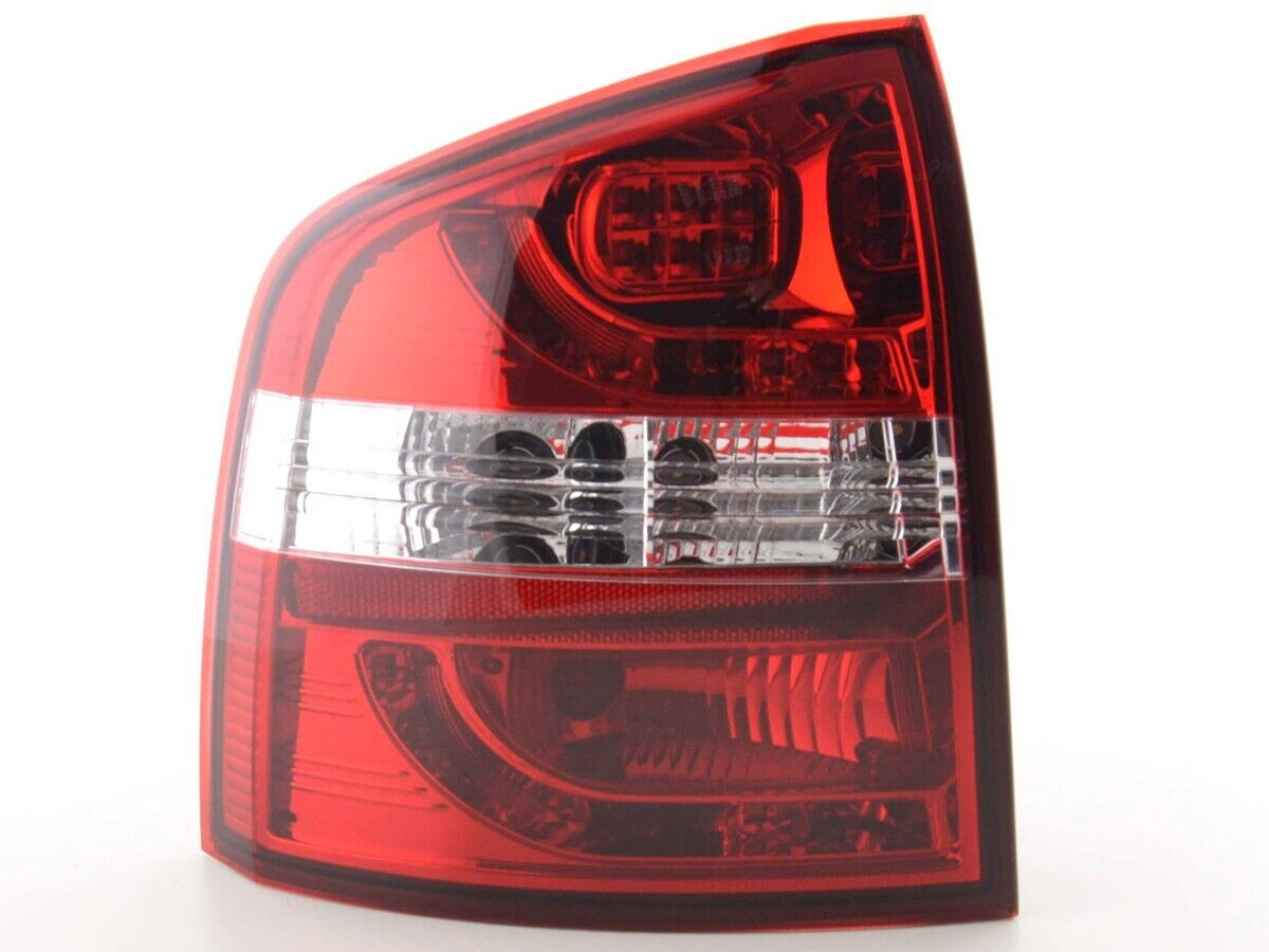 FK Pair LED Lightbar Rear Lights Skoda Octavia 2 MK2 Combi 1Z 05-12 red LHD