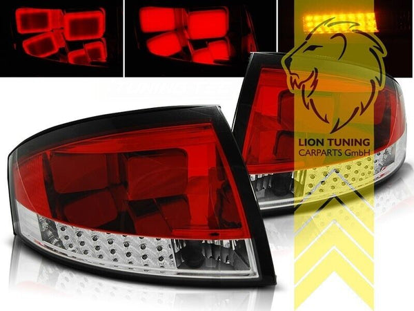 LT LED DRL Lightbar REAR LIGHTS Audi TT 8N 1 MK1 Coupe Cabrio red 98-06 LHD