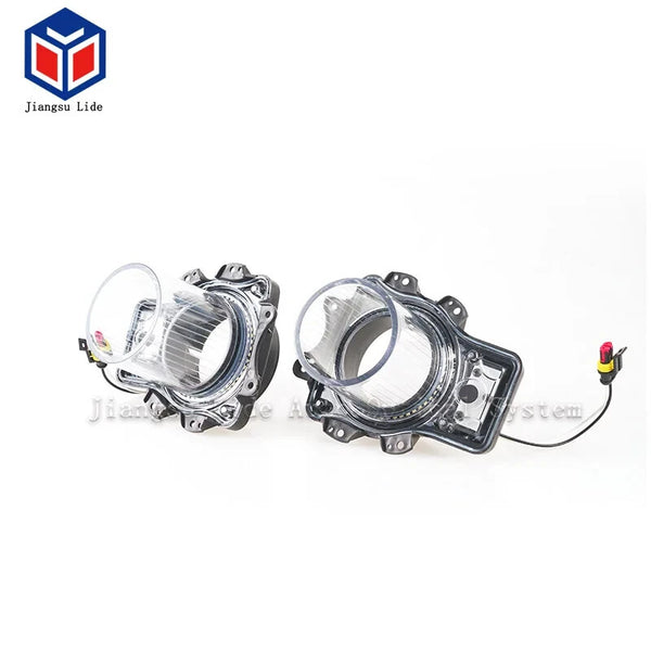 JLC LD902151 Pair 15-23 Dodge Challenger Headlights Demon Style LED Halo