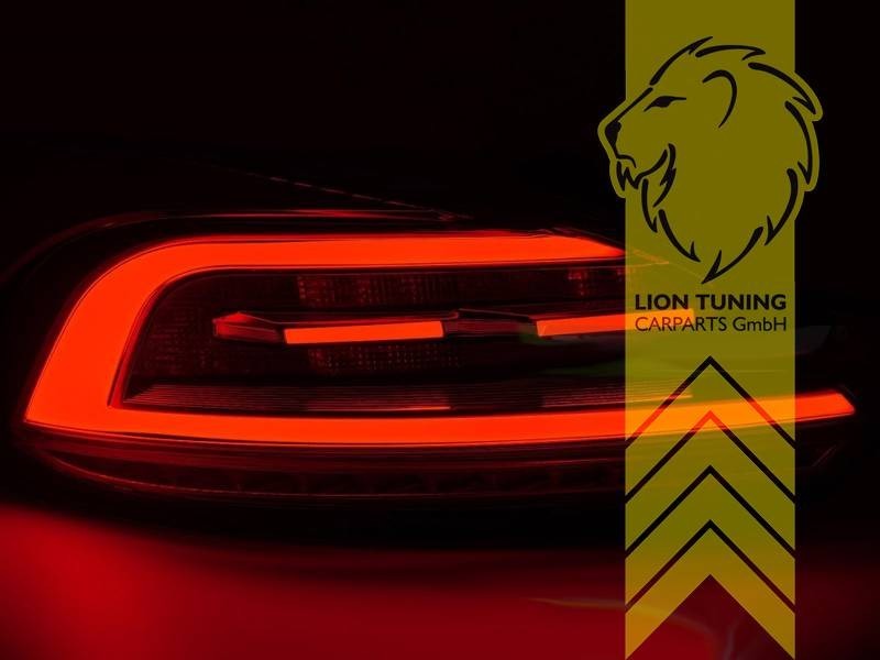 LT Pair LED Lightbar Rear Lights Tail VW Scirocco 3 137 138 08-14 red white LHD