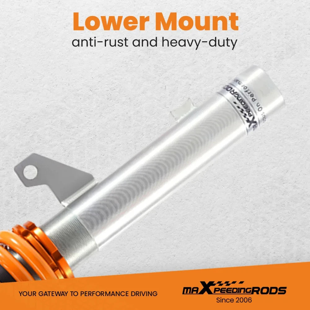 MXPR Adjustable Height Lowering Coilovers VW Caddy Van Mk3 Mk4 03-20 2K TDi