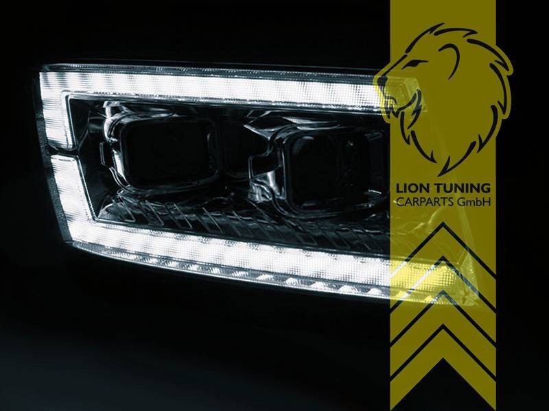 LT Full LED BULB DRL Lightbar Headlights VW Crafter 2 2.5 BJ MAN TGE 16+ LHD