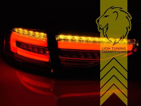 LT LED DRL Lightbar REAR LIGHTS Audi A4 B8 8K sedan red 11-15 OE LED LHD