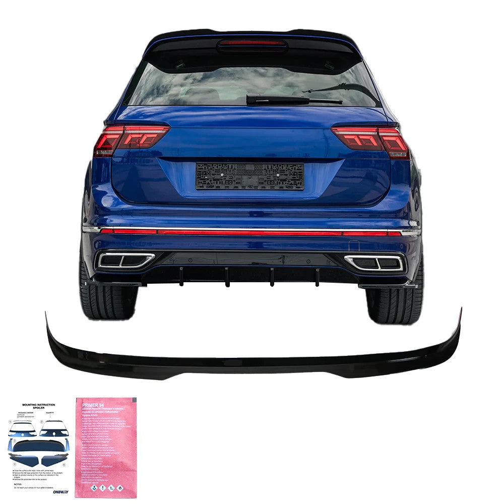 OW Body Body Styling Kit ABS Black Gloss VW Tiguan R-Line Mk2 Facelift 20-24