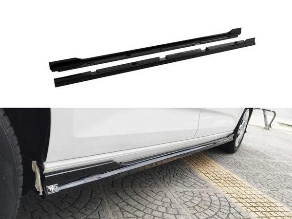 Motordrome Design Side Skirts Extensions V.2 Ford Transit Connect 2024+ ABS Glos