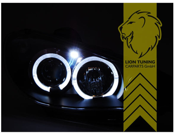 LT LED DRL Eye Halo Light Ring Headlights Peugeot 206 206CC Cabrio SW Break LHD