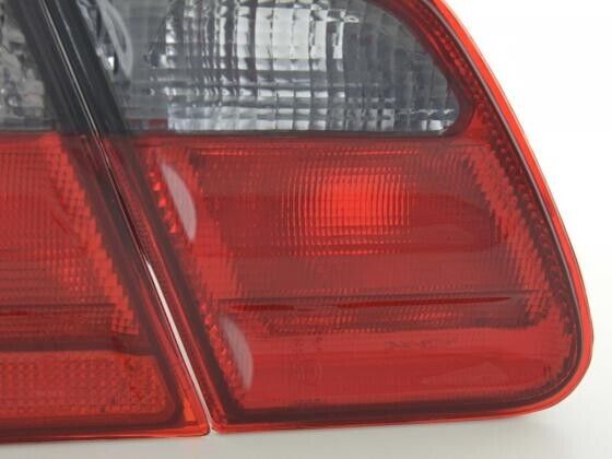 FK Pair Rear Lights Mercedes E-Class type W210 210 99-01 black red LHD