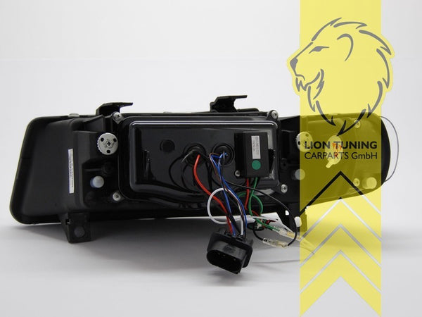 LT LED DRL Lightbar Lightbar Headlights Seat Leon 1M Toledo 1M chrome LHD