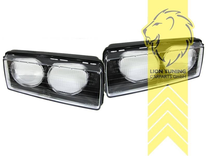 LT Pair Headlights Lens Lenses Fronts BMW E36 Sedan Touring Coupe Convertible
