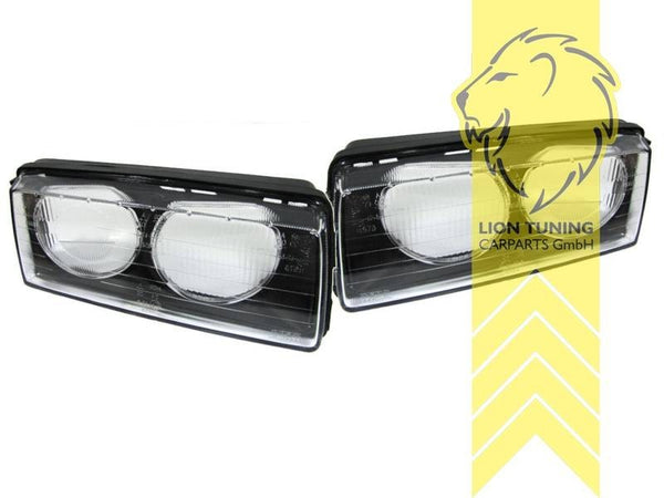 LT Pair Headlights Lens Lenses Fronts BMW E36 Sedan Touring Coupe Convertible