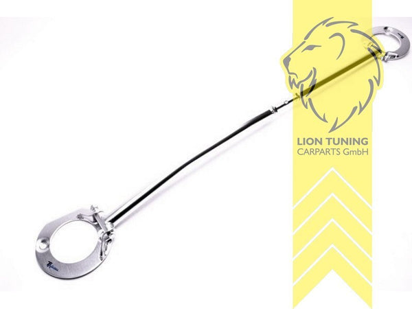 LT Polished Adj Strut Brace Bar Alu front upper engine Ford Escort 7 sedan SW