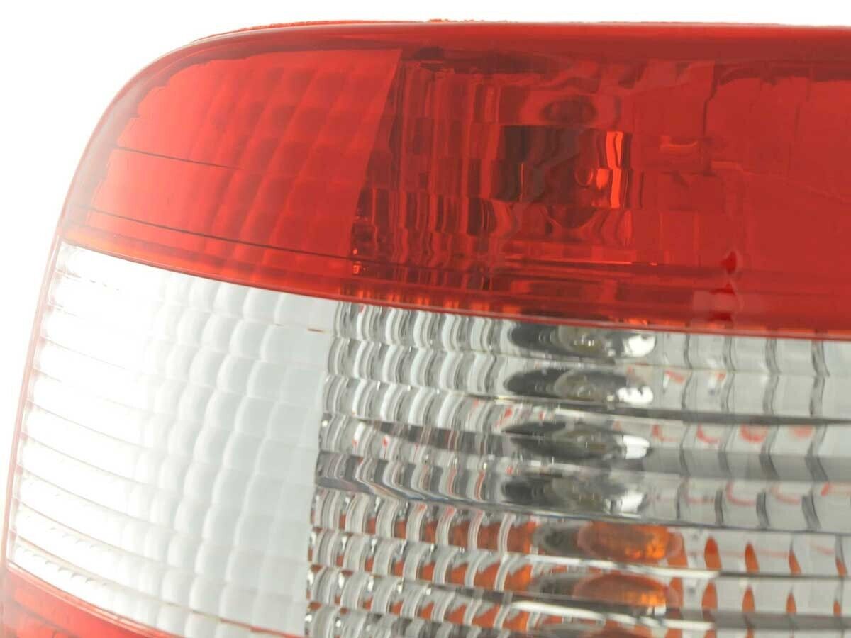 FK Set REAR Lights Tail Audi A4 B5 8D Saloon 95-00 red white Crystal LHD