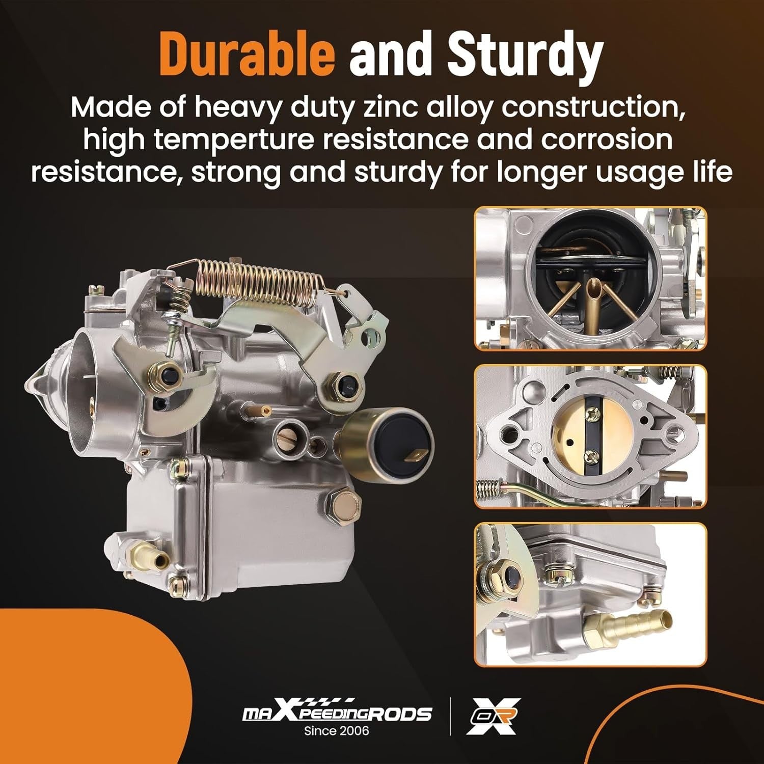 MXPR 34PICT-3 Carburetor Beetle Thing Karmann Ghia Transporter Squareback 1.6