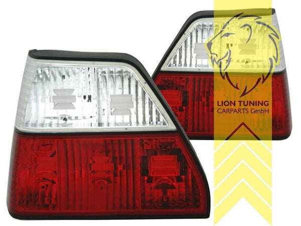 LT Pair Halogen Rear Lights Tail Lamps VW Golf 2 19E 1G1 83-92 red white LHD