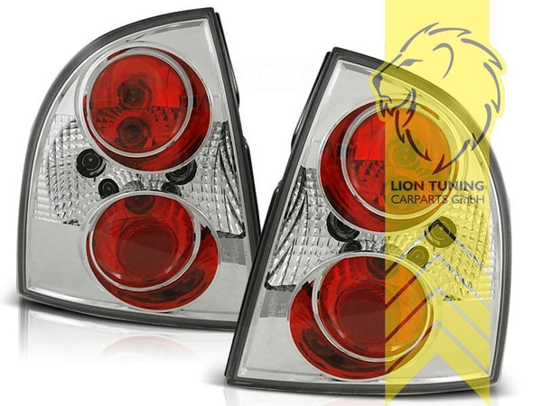 LT Pair Halogen Rear Lights Tail Lamps VW Passat B5 3BG sedan white 00-05 LHD