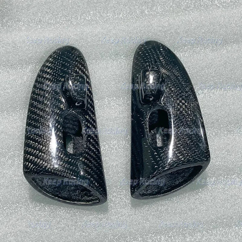 Track Interior Door Handle Pulls Porsche GT3 RS 987 Cayman Boxster Carbon Red