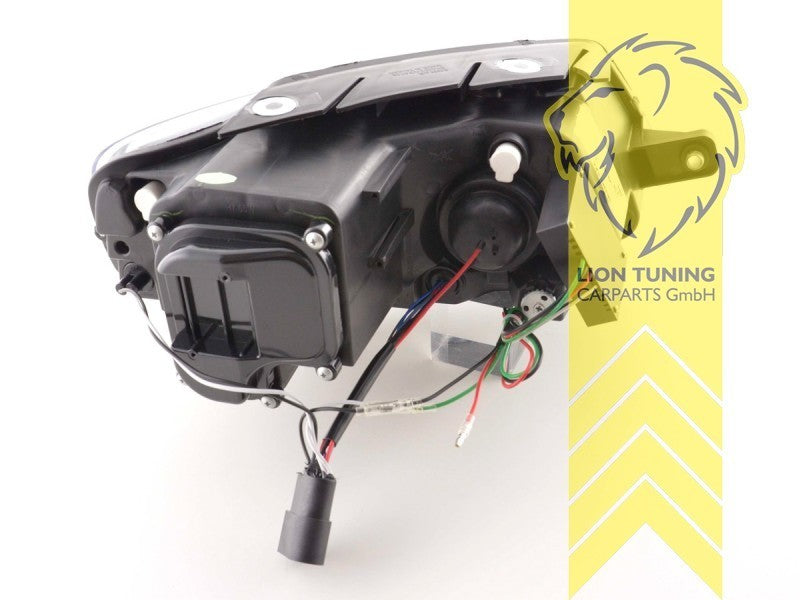 LT Pair LED DRL Lightbar Halo Headlights VW Passat 3C 5C B6 sedan variant LHD