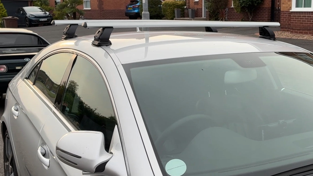 SUMMIT Premium Roof Rack Bars MERCEDES CLS C219 C218 2004-2018 Roof Tent Rated