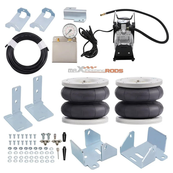 MXPR Air Suspension Bag KIT + Compressor Ford Transit 2001-2024 RWD - 4000kg