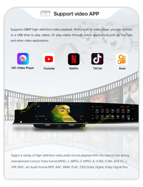 HC 12.3" Dual screen Porsche Panamera 10-16  Android 13 Carplay 4G 8Core 8x128G