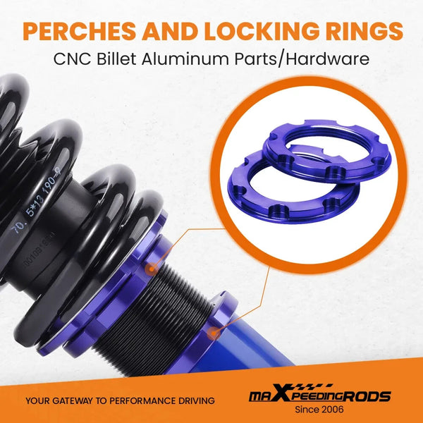 MXPR Adjustable Lowering Coilovers Lexus IS250 IS350 GSE20 GSE21 GS300 09-13