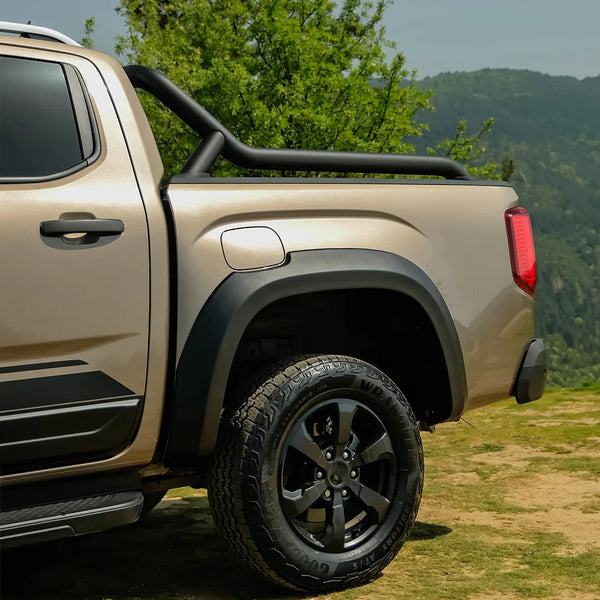 OW Fender Flares Wide Arch Extension Kit VW Amarok MK2 2022+ ABE TUV Black ABS