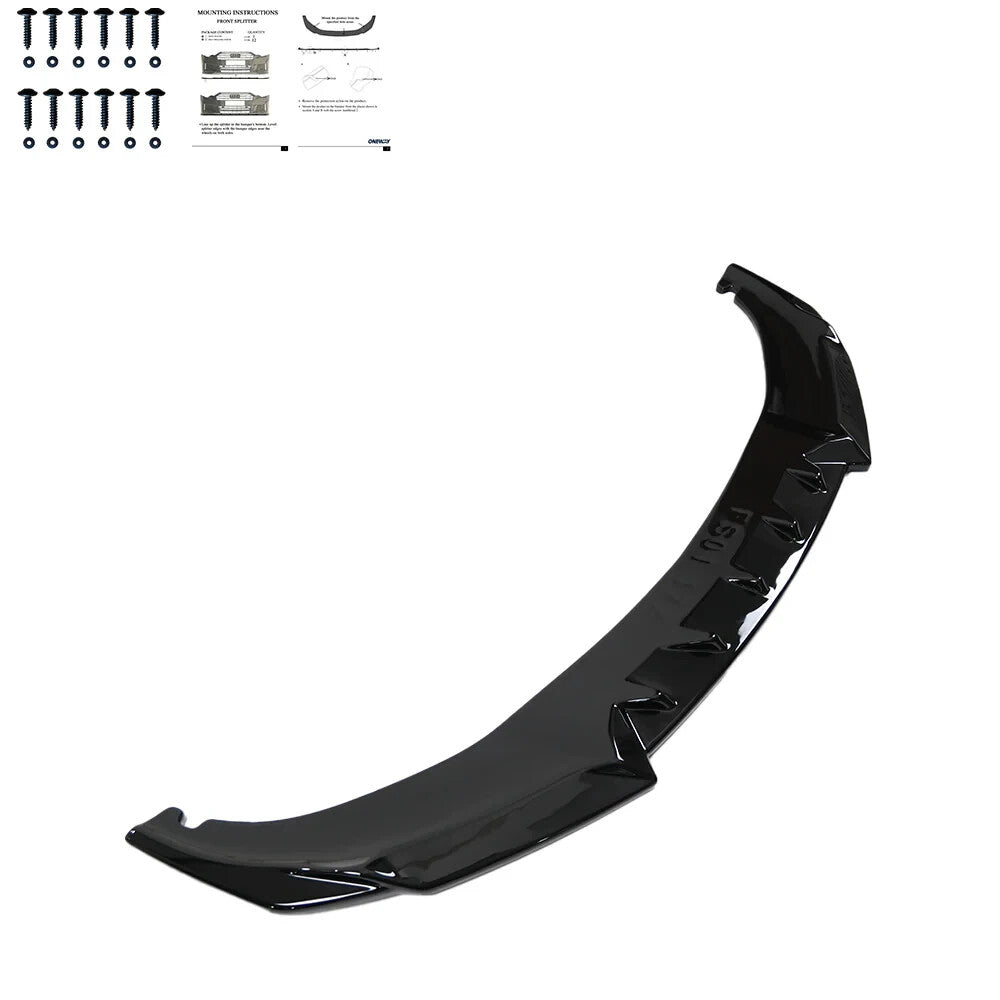 OW Front Bumper Splitter CUPRA Formentor MK1 Facelift 2024+ ABS Gloss Black