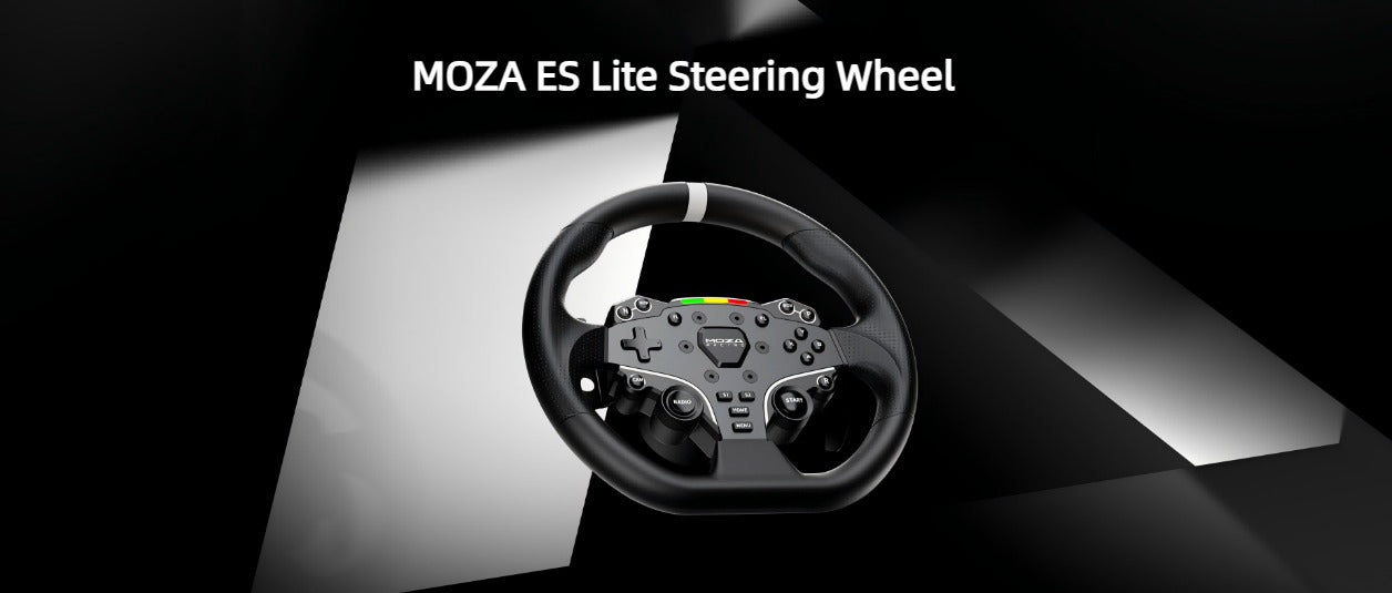 MOZA Racing R3 DD Steering Wheel & SR-P Lite Pedals PC Driving Game Simulator