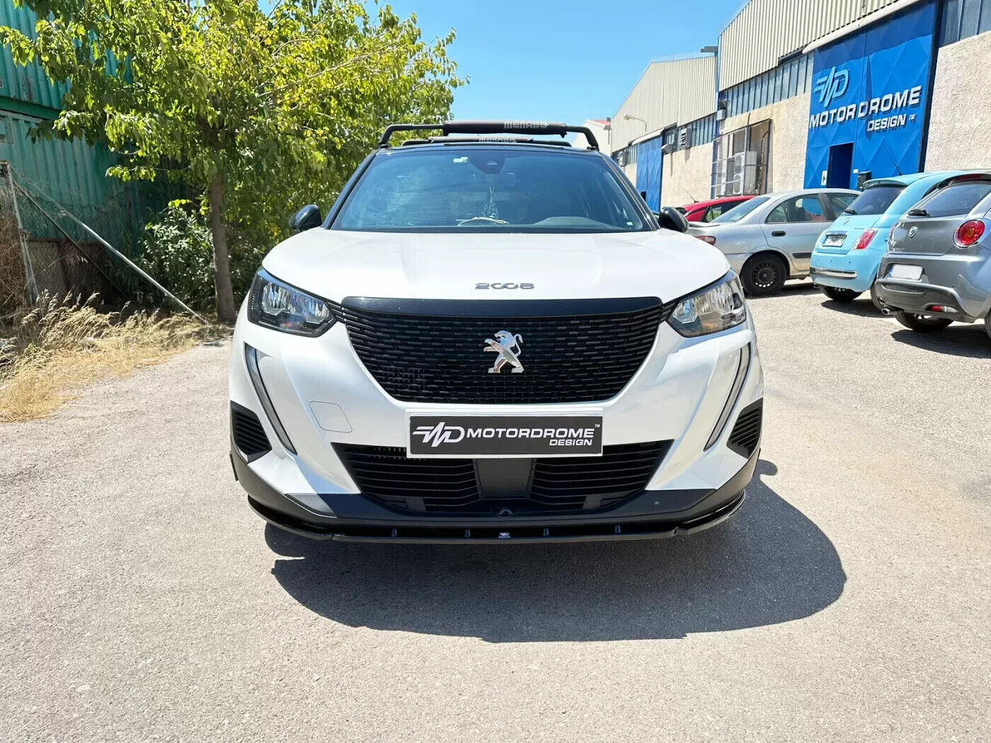 Motordrome Design Front Bumper Splitter Peugeot 2008 Mk2 19-23