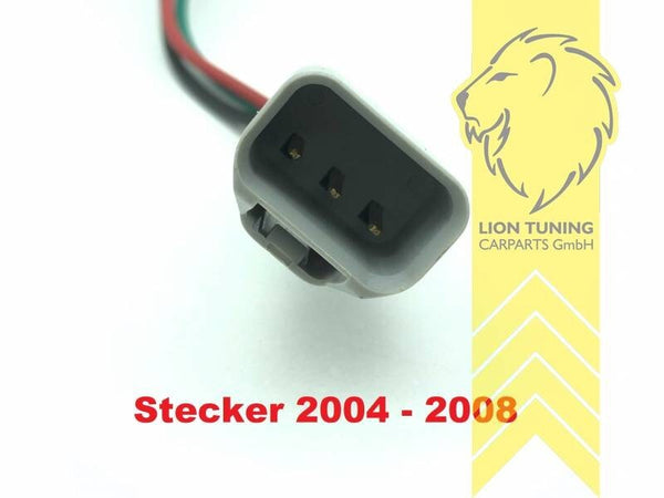 LT Pair LED Lightbar Rear lights Ford Focus 2 DA 04-08 hatchback black LHD