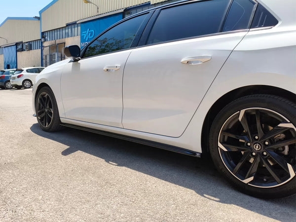 Motordrome Side Skirts Extensions Opel Astra L Hatchback Black Gloss