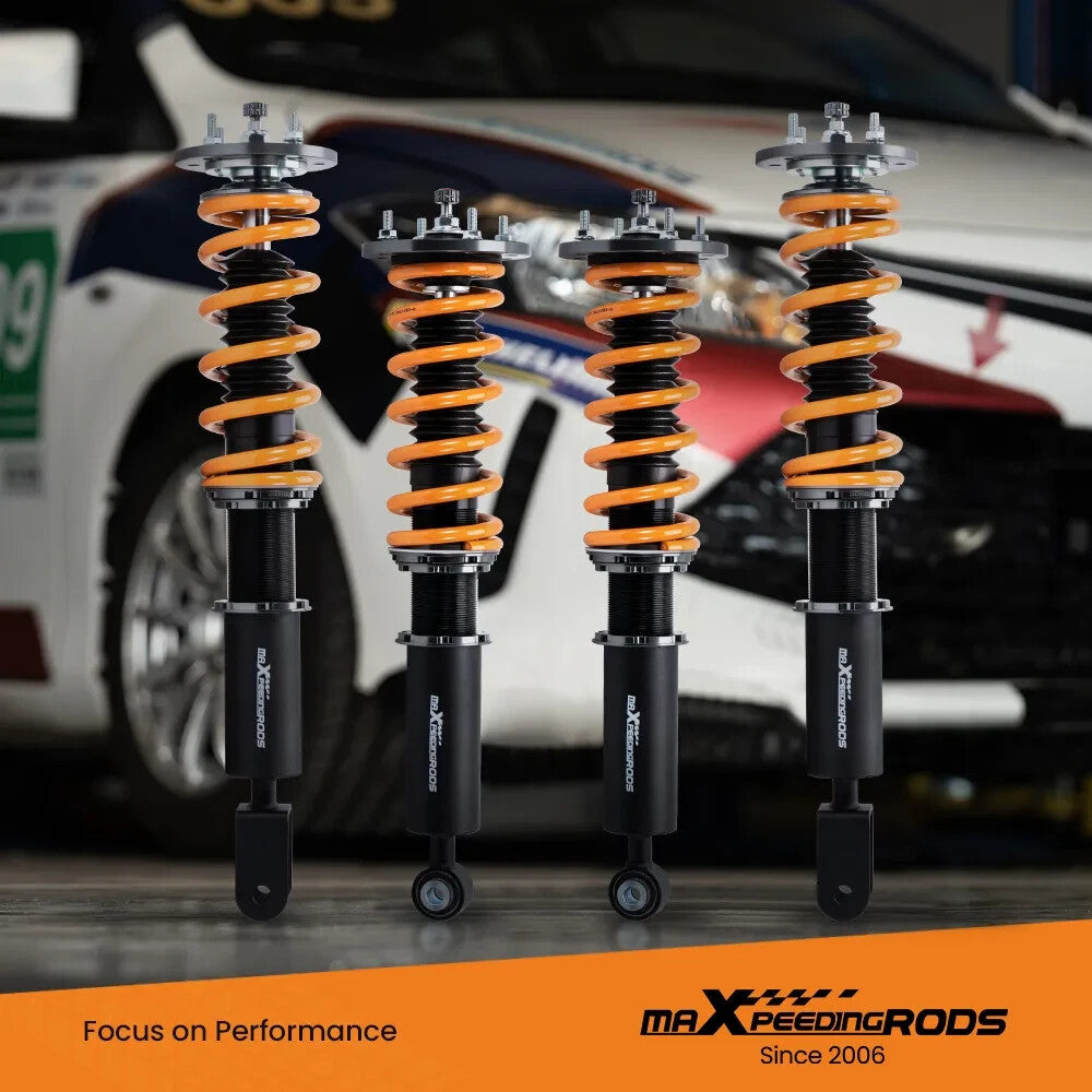 MXPR Adjustable Lowering Coilovers Jaguar XF X250 07-15 Front Fork Saloon