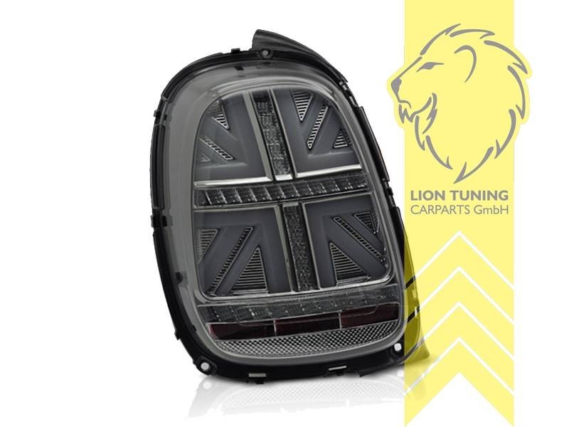 LT Pair LED Dynamic Rear Lights Tail BMW Mini Cooper F55 F56 F57 Black JCW LHD