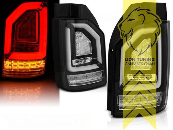 LT Pair LED Lightbar DRL Rear Lights VW T6 15-19 SGB SGG SGJ SGA SGH Multivan Bus Transporter Tailgate Halogen LHD