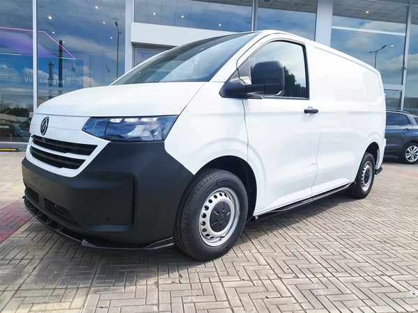 Motordrome Design Front Bumper Lower Splitter Skoda VW Transporter T7 V2 Black G