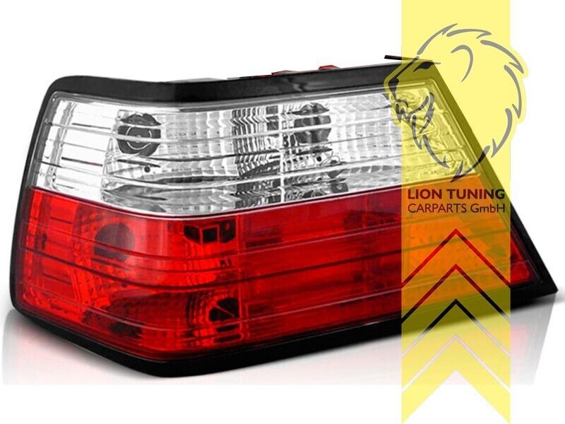 LT Pair Halogen Rear Lights W124 Limousine C124 Coupe A124 Cabrio red white LHD