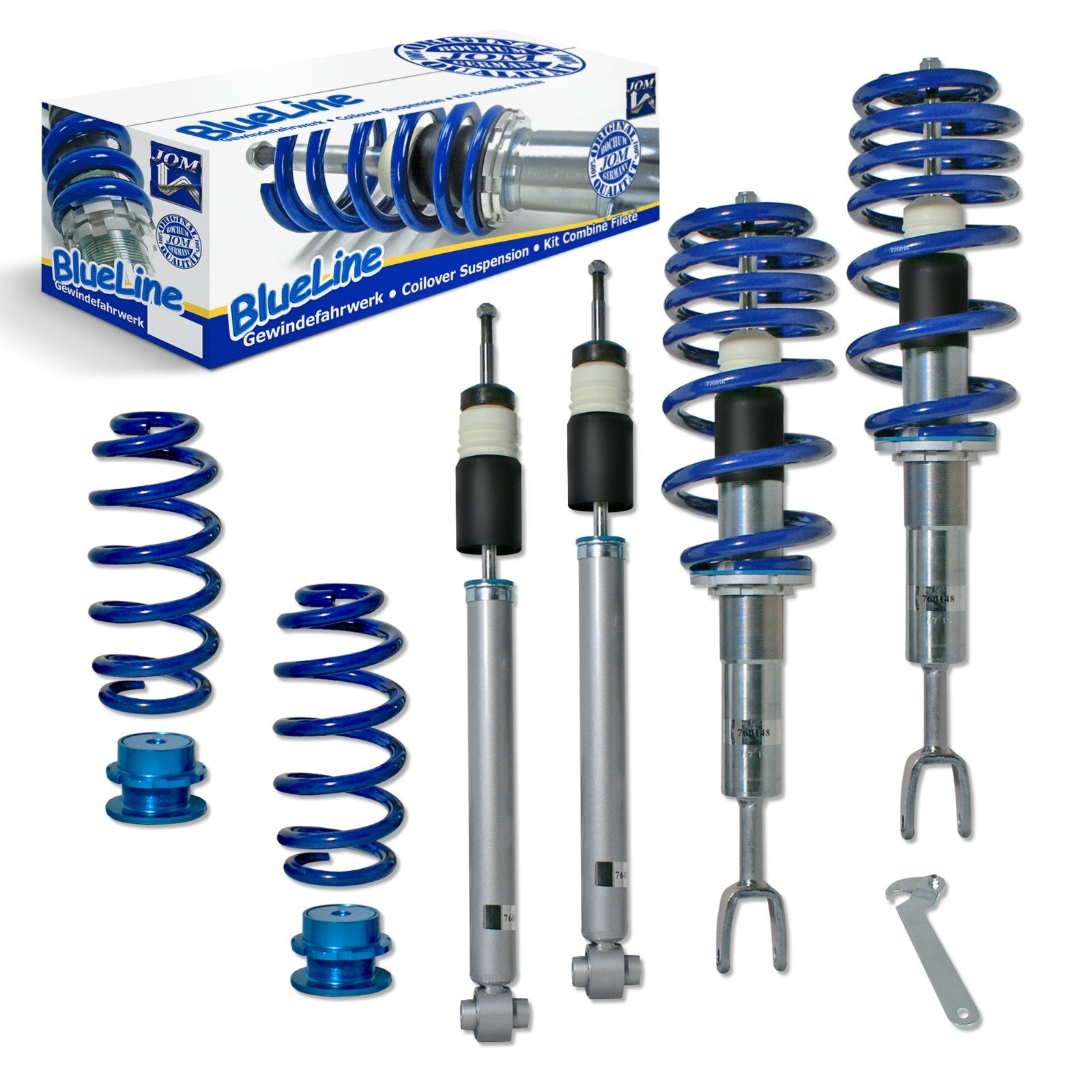 JOM Blueline Coilovers Audi A4 B6 B7 8e 1.6 1.8T 2.0 2.0 FSI 2.4 3.0 1.9 2.5 TDI
