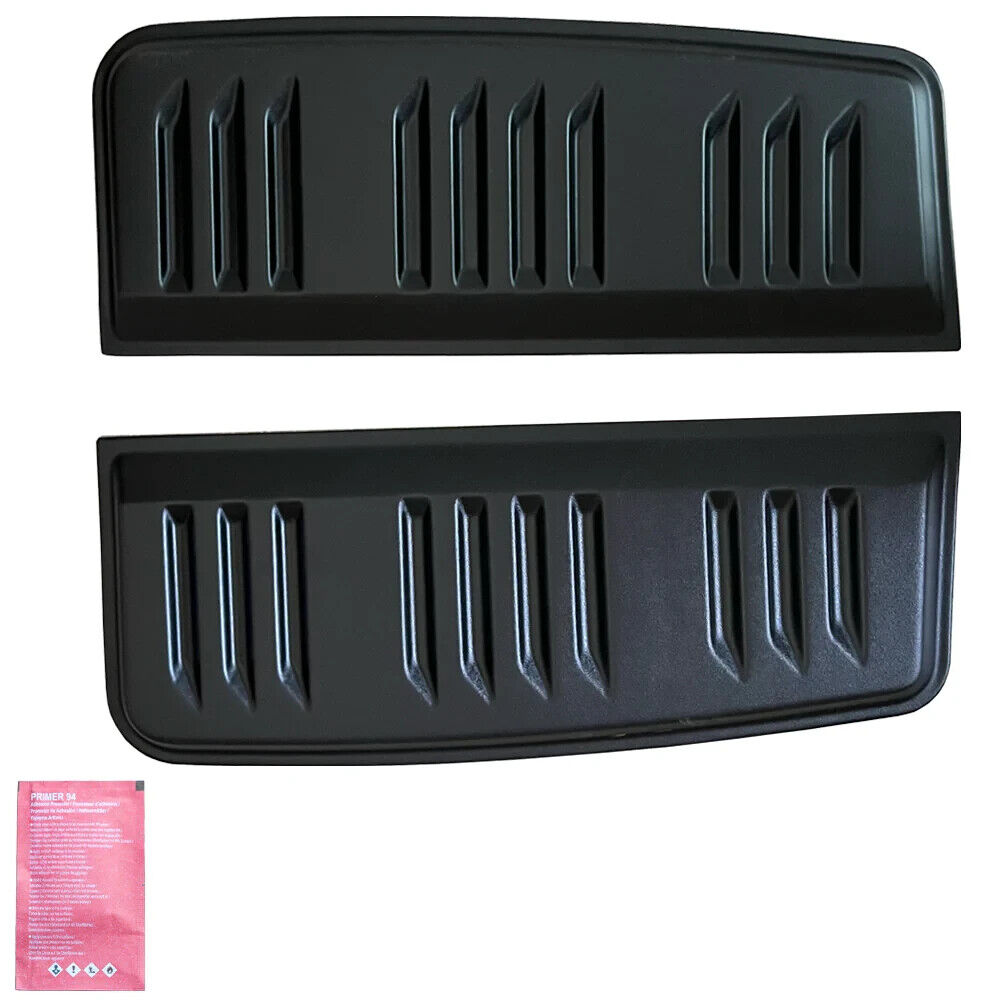 OW Side Air Vents Grilles VW Transporter T5.1 T6 10-23 ABS Matt Black 3M Tape