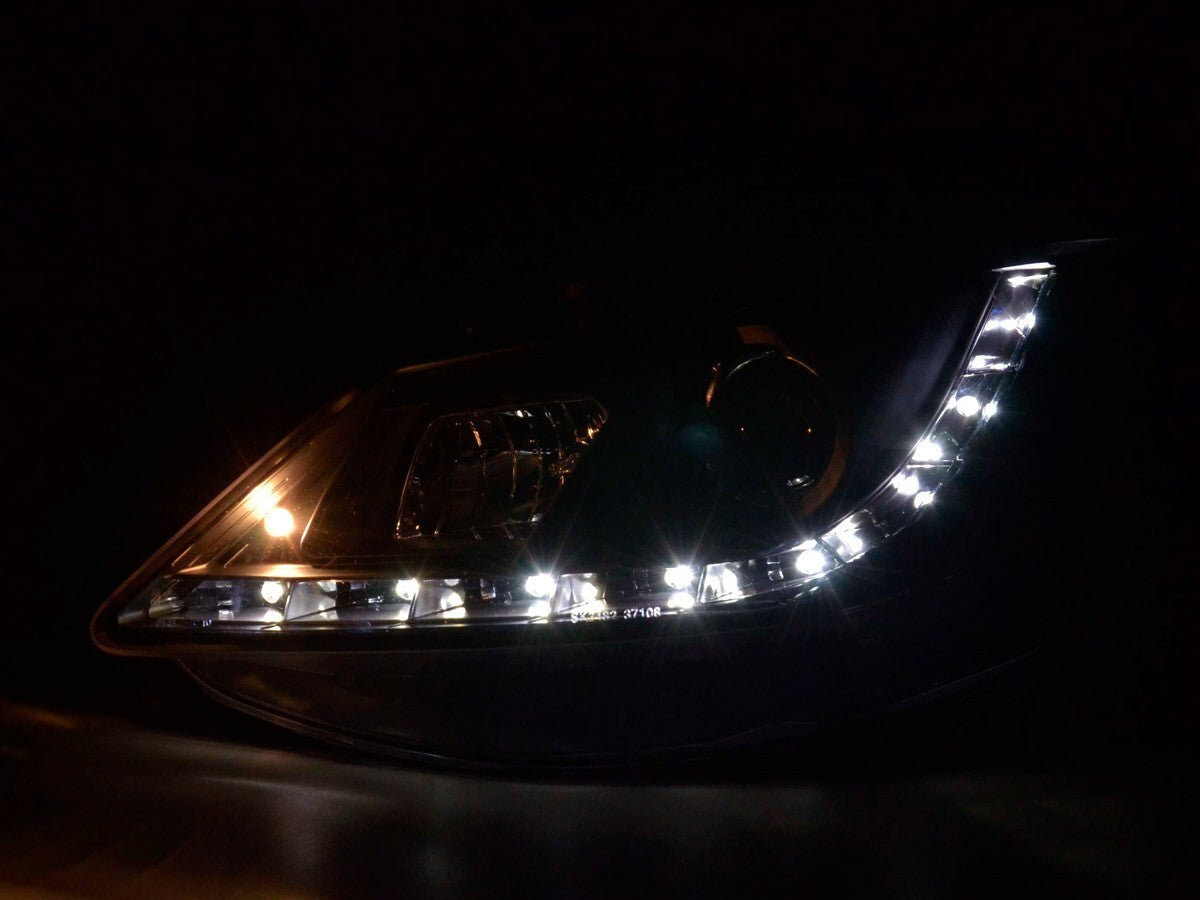 UK FK Pair LED DRL Projector Lightbar Headlights Seat Ibiza 4 MK4 6Y 6J 08+ LHD