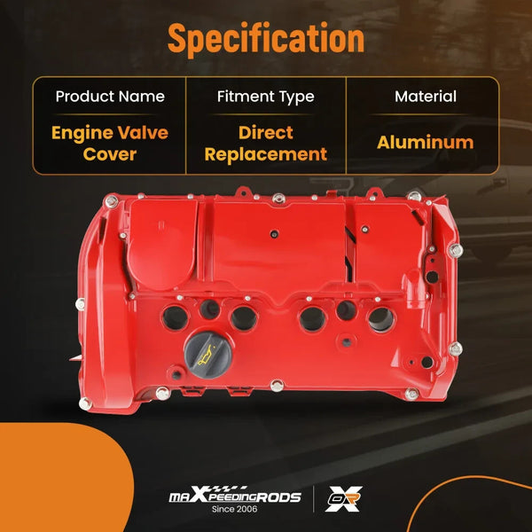 MXPR Upgraded Aluminum Valve Cover Set Mini Cooper S R55 R56 R57 R58 1.6T 11-16