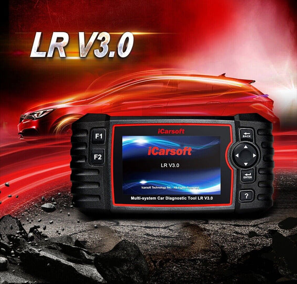 iCarsoft LR V3.0 4" TFT Land Rover Jaguar OBDII Pro Diagnostic Scan Tool