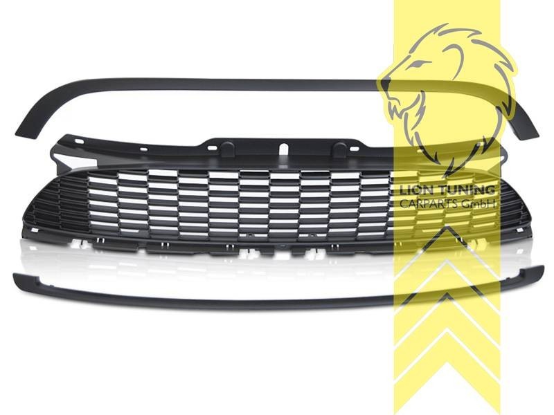 LT Front Bumper G Black Radiator Grille Grill Mini R55 R56 R57 Facelift R58 R59