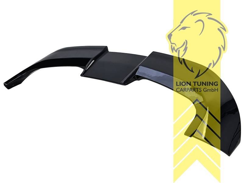 LT Rear Roof Wing Tailgate Boot Spoiler Opel Astra K B16 15-21 5-dr black gloss