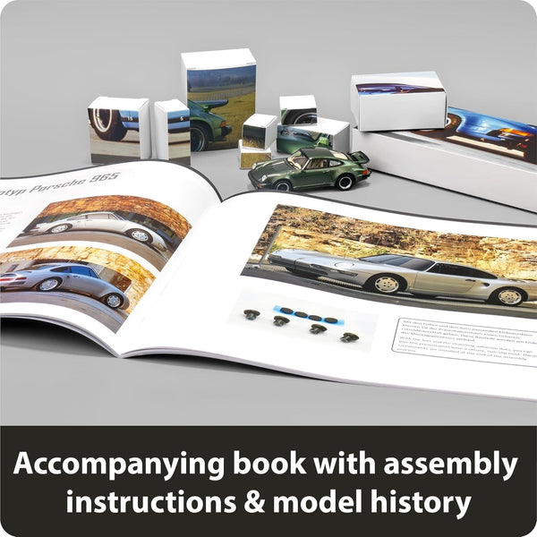 FRANZIS Porsche 911 Turbo Collectable Advent Calendar Your Own Desk Model Kit