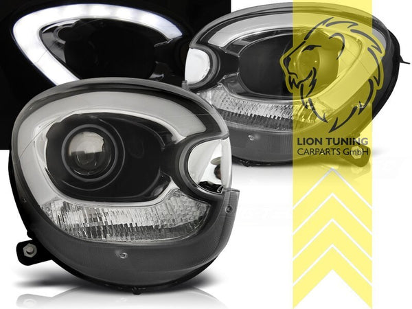 LT Pair Xenon HID LED DRL fog lights BMW Mini R60 Countryman 10-14 LHD