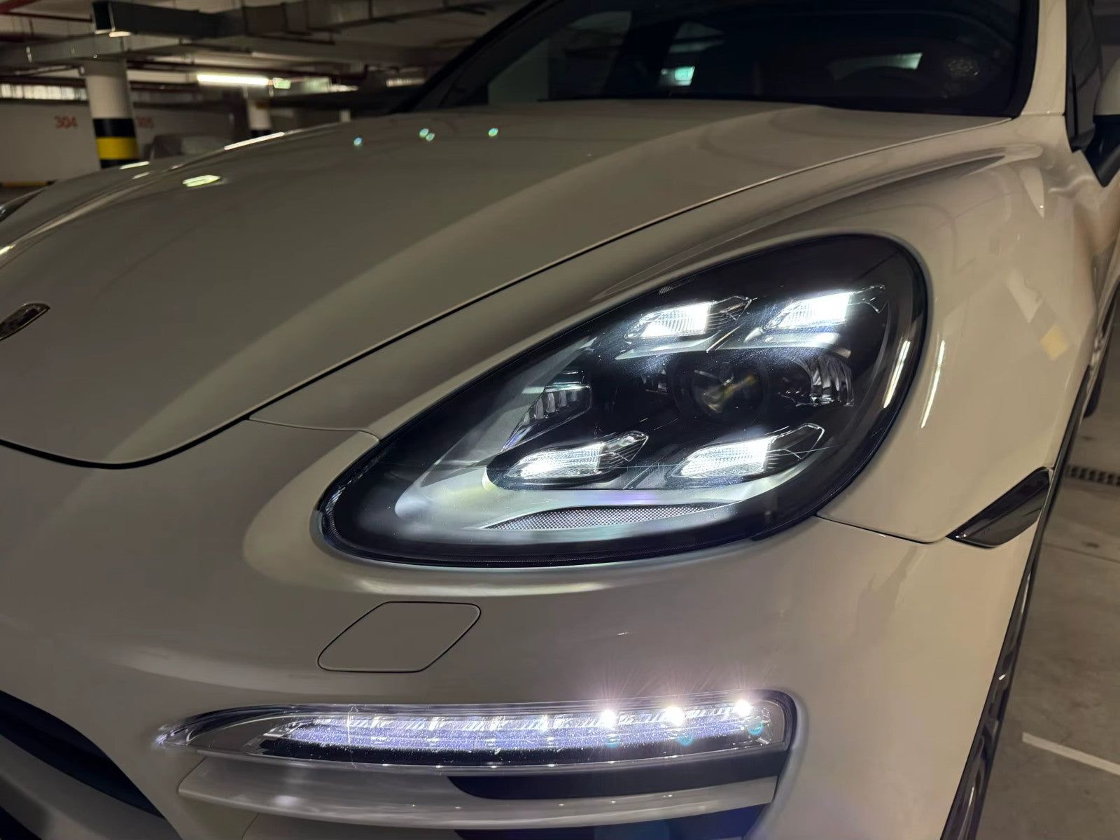 TYPY Pair 11-18 Porsche Cayenne 958 958.1 958.2 LED DRL Matrix Headlights +- AFS